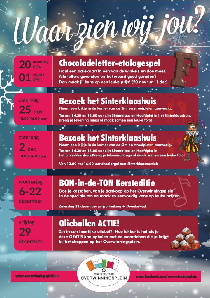 Foto bij Facebookbericht van Overwinningsplein